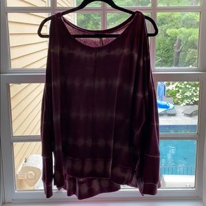 Free people tie dye sweatshirt